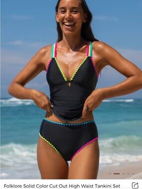 Popvil NWT Tankini Set medium